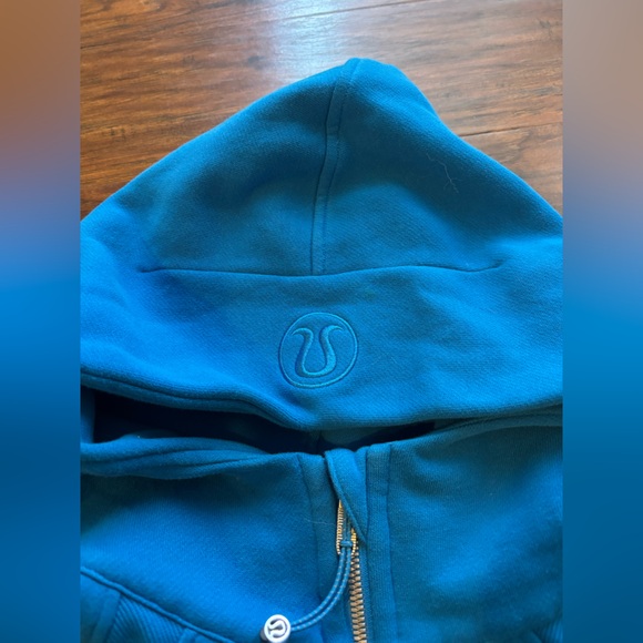 Lululemon Cropped Half Zip Scuba Jacket Poolside XS/S - Picture 4 of 6